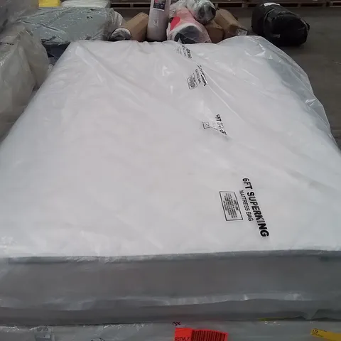 QUALITY BAGGED NOVILLA 27CM ORTHOPEDIC MEMORY FOAM POCKET SPRUNG SMALL DOUBLE MATTRESS