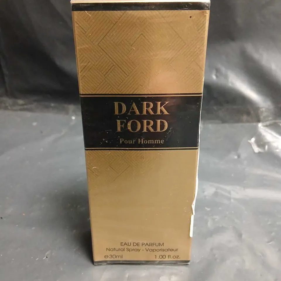 BOXED AND SEALED FRAGRANCE COUTURE DARK FORD POUR HOMME EAU DE PARFUM 30ML