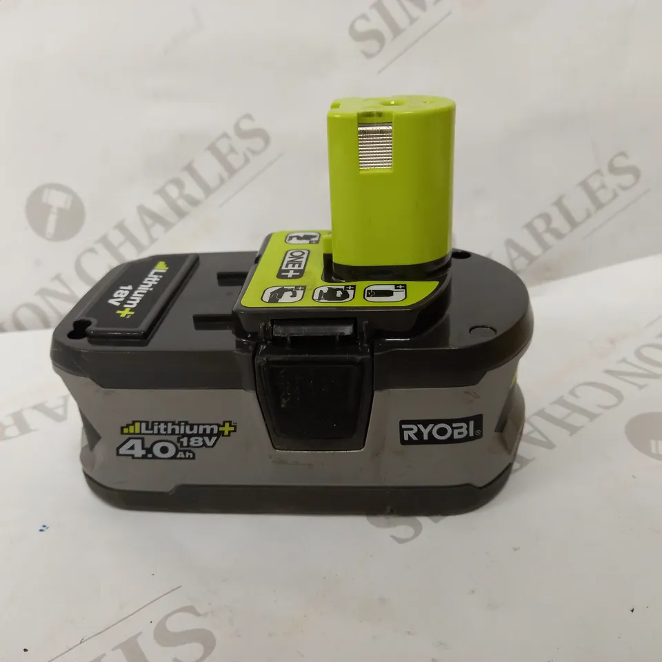 RYOBI LITHIUM 18V RB18L40 CHARGER 