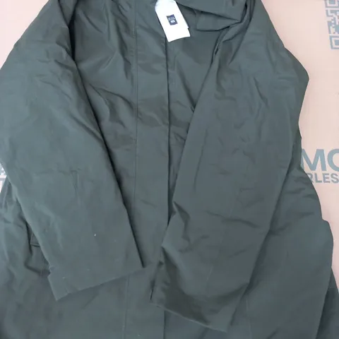 MOUNTAIN WAREHOUSE WOMEN'S ALASKAN 3-IN-1 LONG WATERPROOF JACKET IN KHAKI SIZE 18