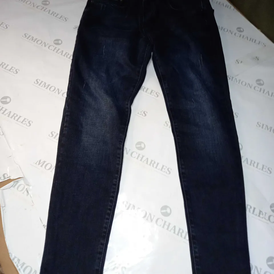 NEW COSPIT STRAIGHT LEG JEANS IN DARK BLUE - SIZE 32