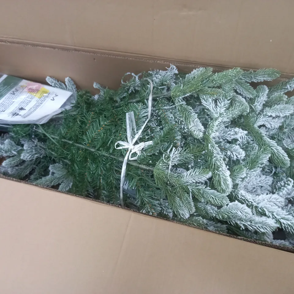 JM BY JULIEN MACDONALD SPARKLING FRAISER CHRISTMAS TREE 7FT - COLLECTION ONLY