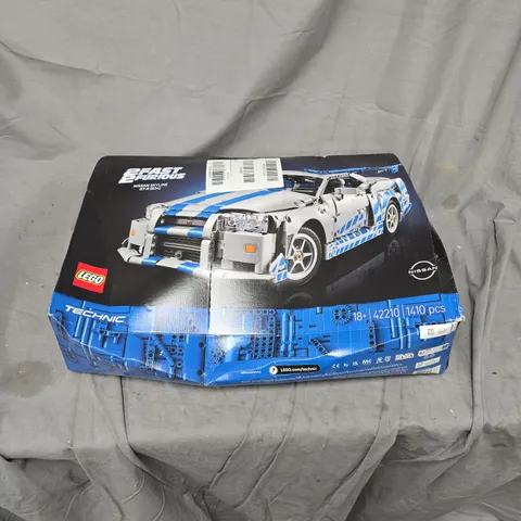 lego fast and furious 1410 pieces, 42210. 18+