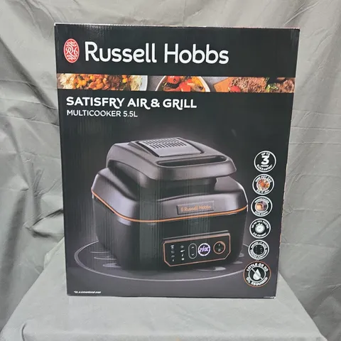 BOXED RUSSELL HOBBS SATISFRY AIR & GRILL 5.5L MULTIOCOOKER