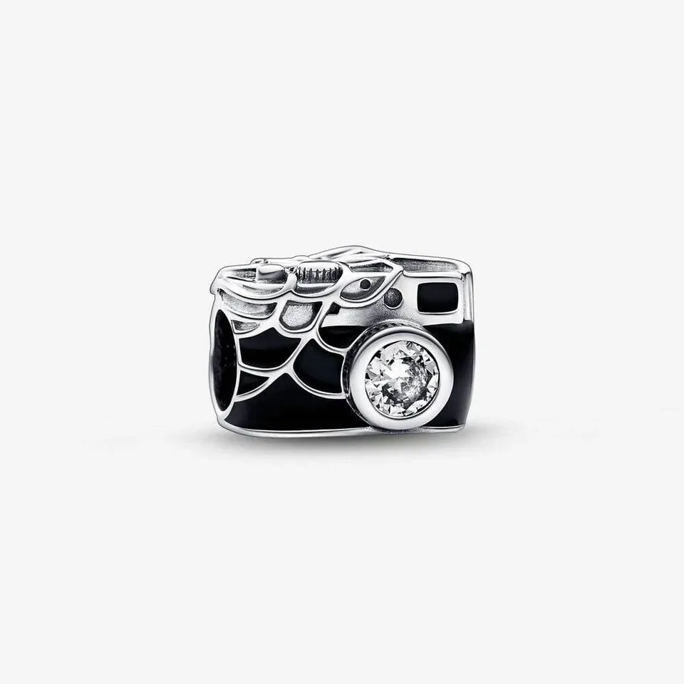 PANDORA MARVEL SPIDER-MAN CAMERA SELFIE CHARM - SILVER UNBOXED