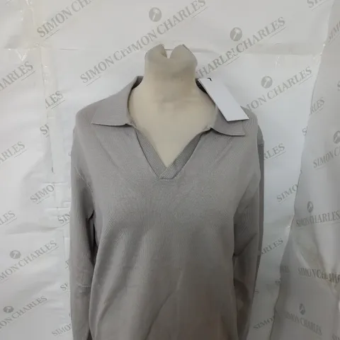 RAITH KNITTED SHIRT WITH COLLAR SIZE M