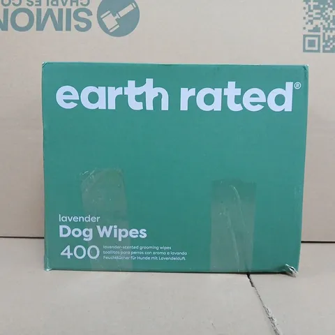 BOXED EARTH RATED LAVENDER DOG WIPES (400 WIPES)