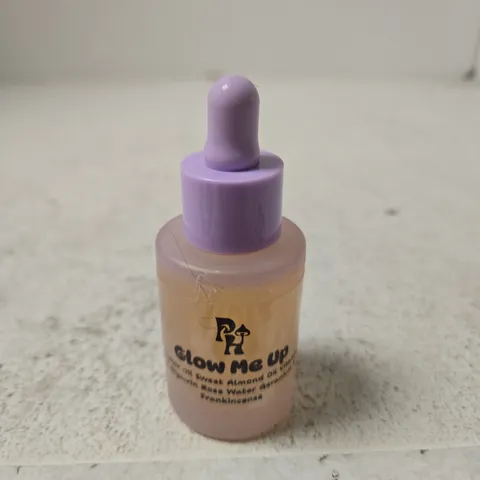 GLOW ME UP FACIAL SERUM – ALMOND OIL, DROPPER BOTTLE