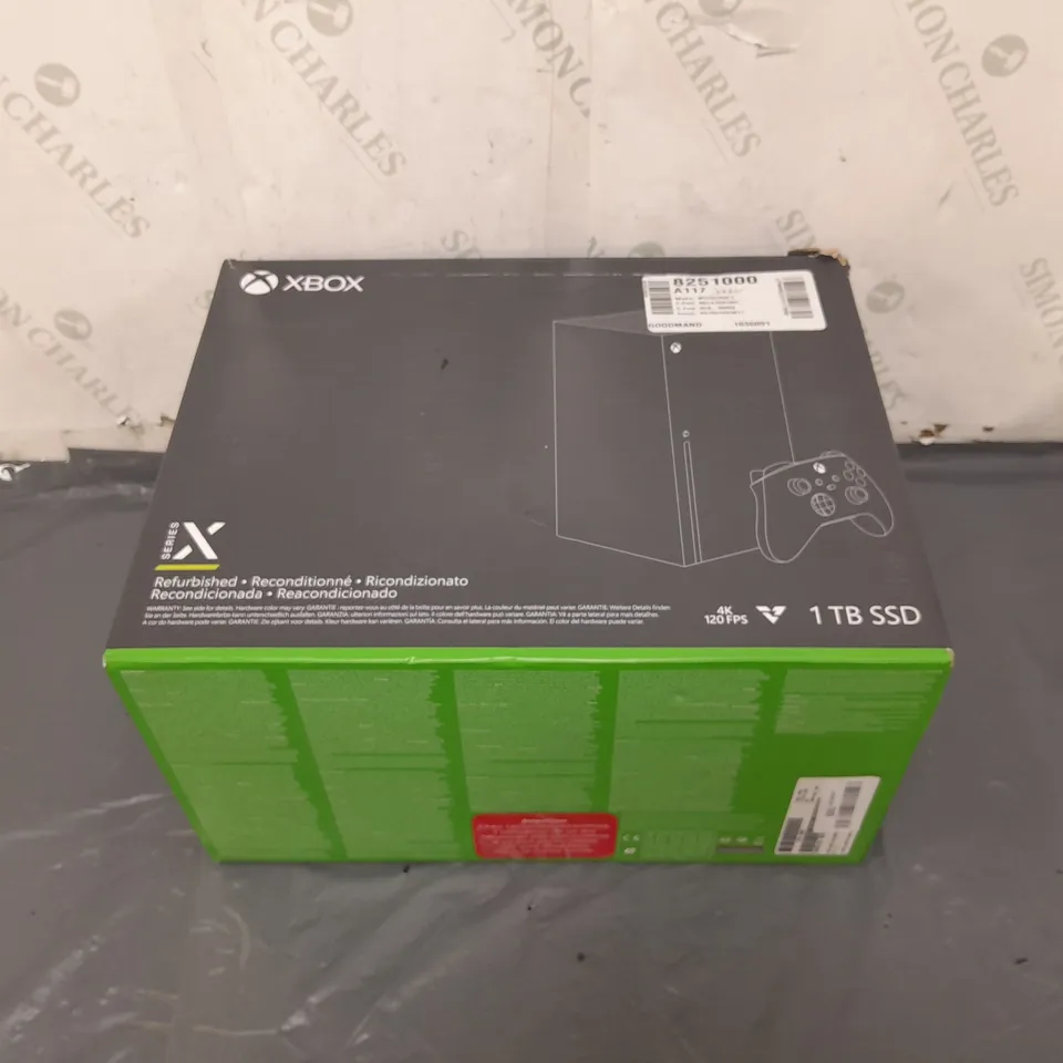 BOXED XBOX SERIES X 1TB REFURBISHED 