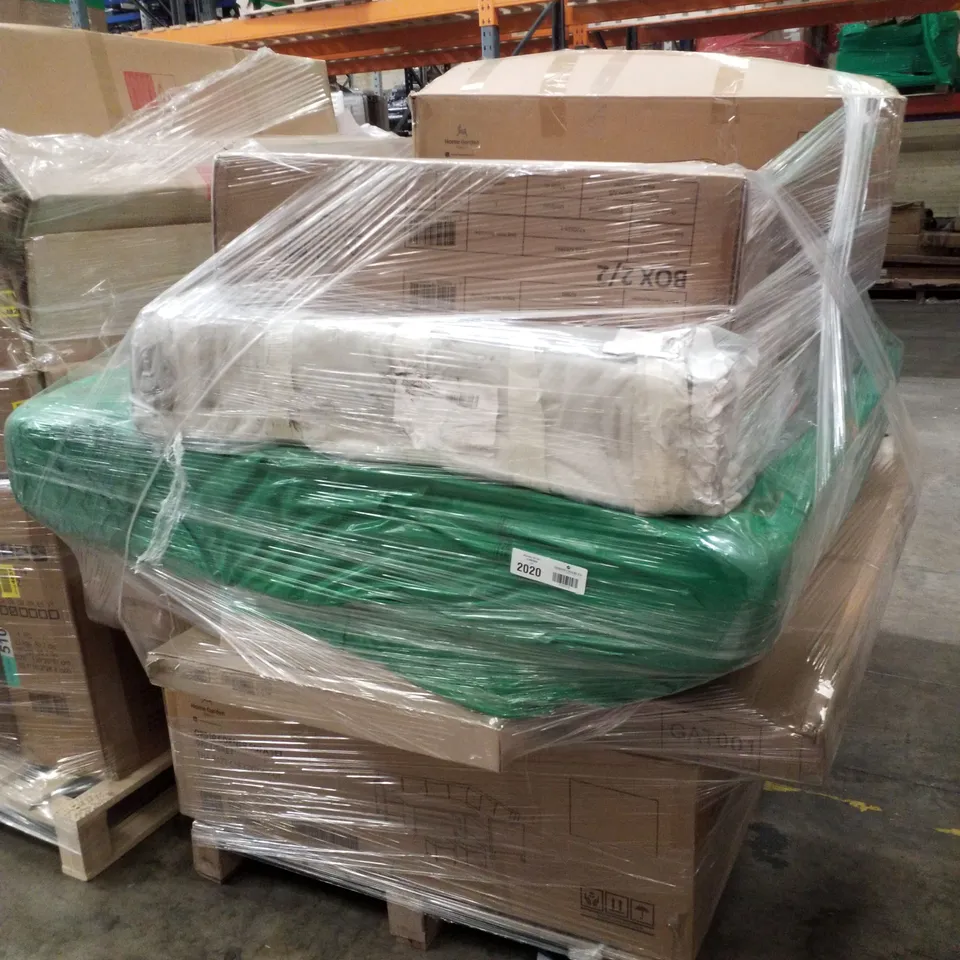 PALLET CONTAINING ASSORTED MATTRESS & FURNITURE PARTS