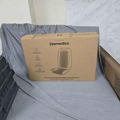 HOMEDICS SHIATSU BACK MASSAGER + HEAT – BOXED