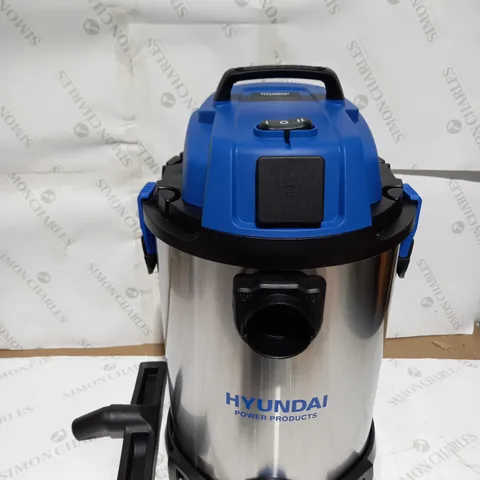 HYUNDAI WET AND DRY VACUUM CLEANER 30L 1400W INDUSTRIAL VACUUM CLEANER