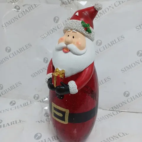 OUTLET FESTIVE PRE-LIT LARGE GLASS CHRISTMAS CHARACTER 