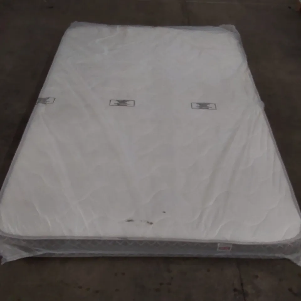 QUALITY BAGGED 17 STORIES 800 ECO FOAM HYBRID SPRUNG SUPPORT MATTRESS - 4'6 DOUBLE