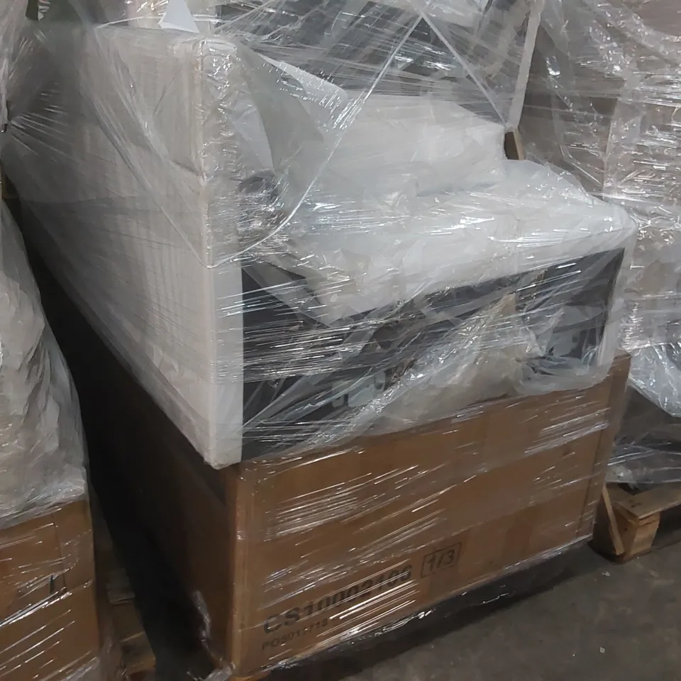 PALLET CONTAINING ASSORTED DESIGNER SOFA PARTS
