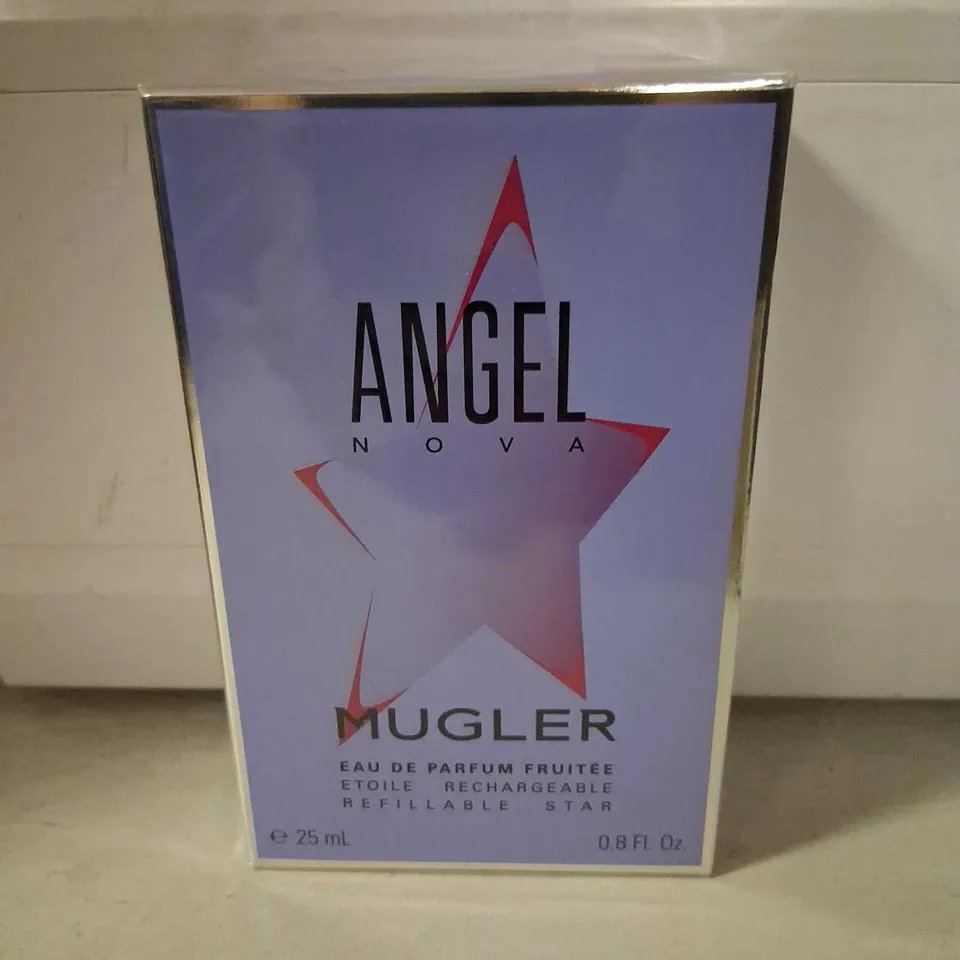 BOXED AND SEALED ANGEL NOVA MUGLER EAU DE PARFUM REFILLABLE STAR 25ML