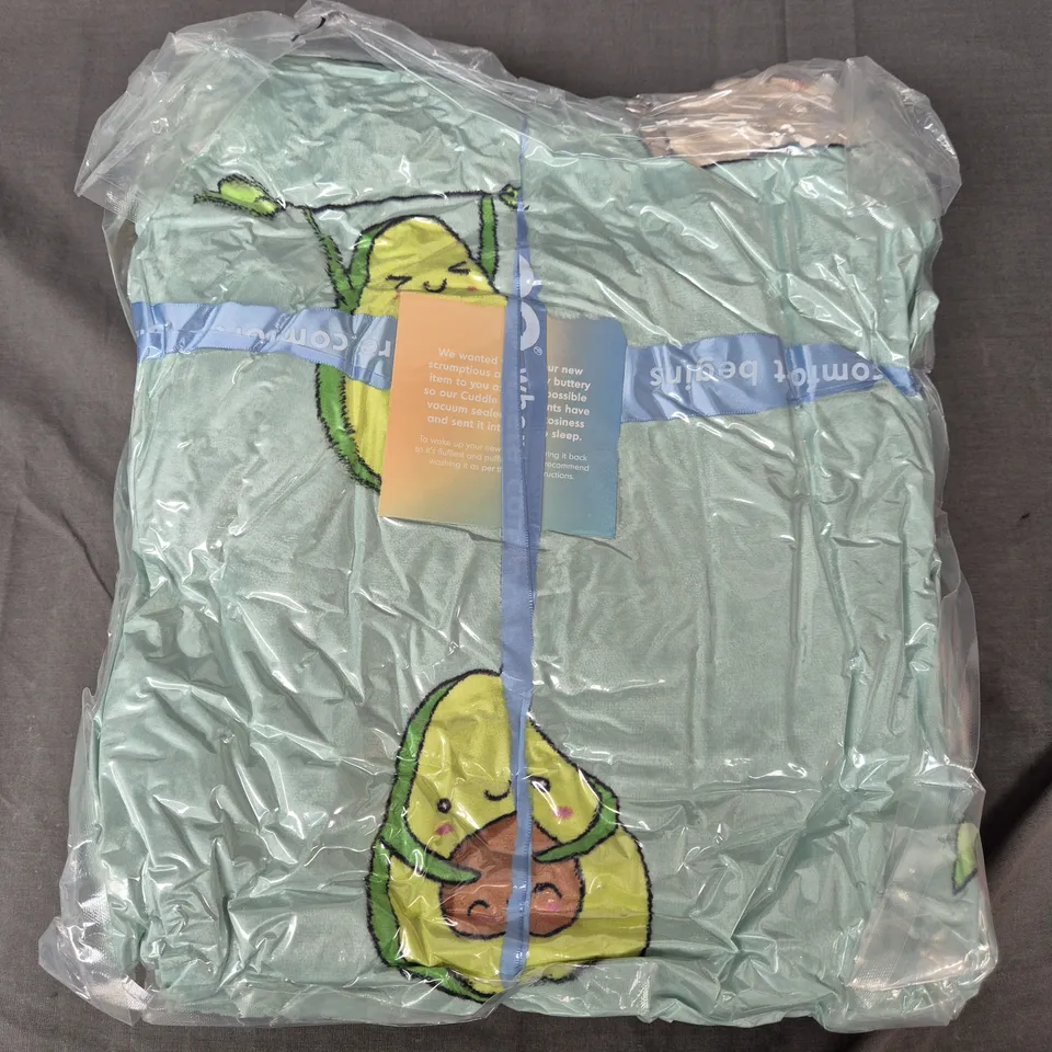 SEALED OODIE ADULT OVERSIZED HOODED BLANKET - AVOCADO