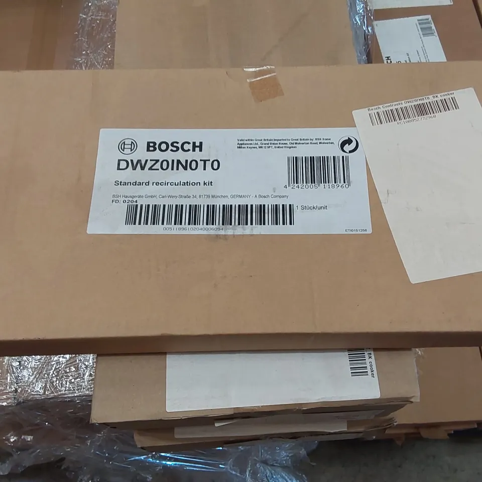 BRAND NEW BOXED BOSCH DWZ0IN050 STANDARD RECIRCULATION KIT (1 BOX)