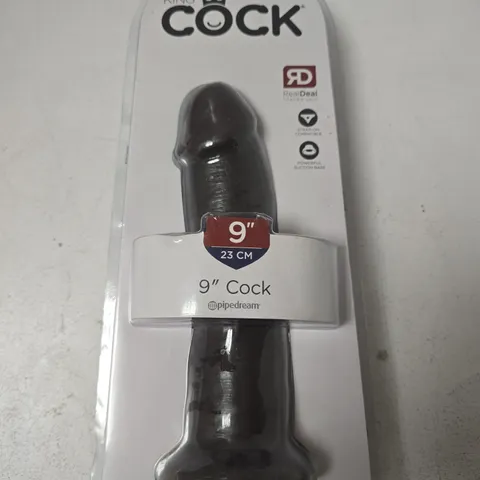 SEALED KING COCK 9" DILDO BY PIPEDREAM
