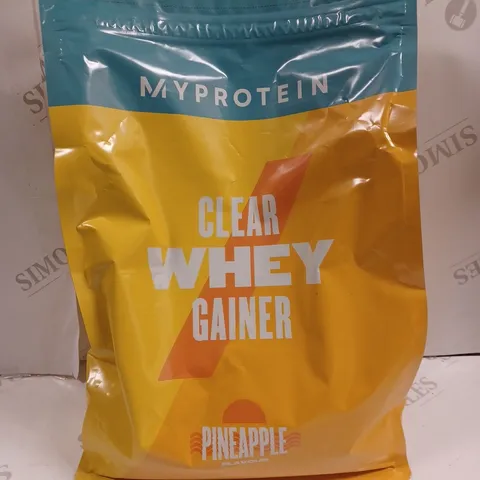 SEALED MYPROTEIN CLEAR WHEY GAINER - PINEAPPLE 2KG