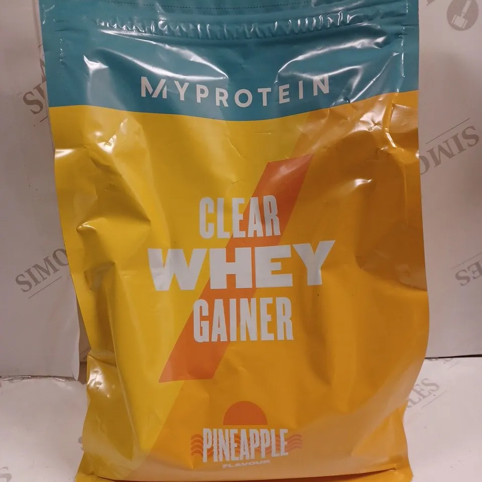 SEALED MYPROTEIN CLEAR WHEY GAINER - PINEAPPLE 2KG