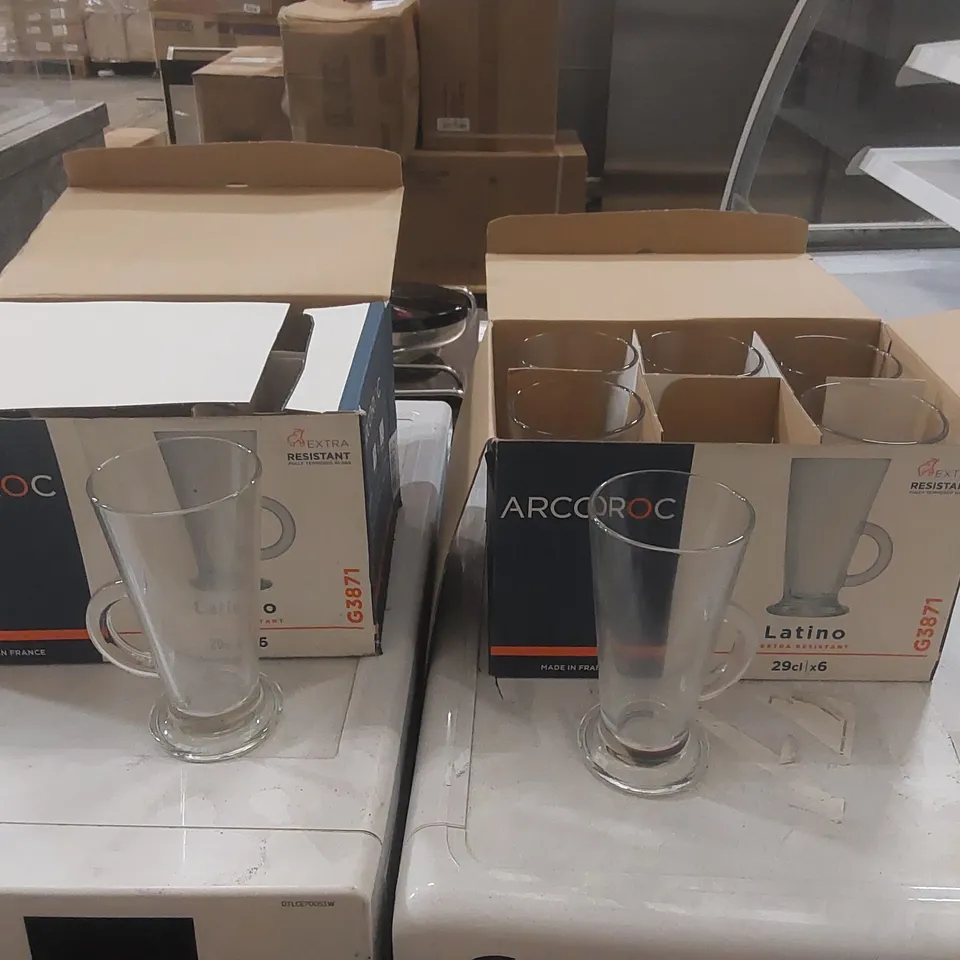 12x BOXED 29CL ARCOROC GLASSES (2 BOXES)