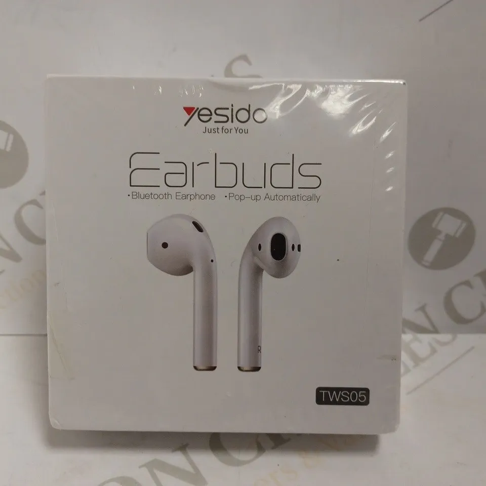 SEALED YESIDO BLUETOOTH WIRELESS EARBUDS - TWS05