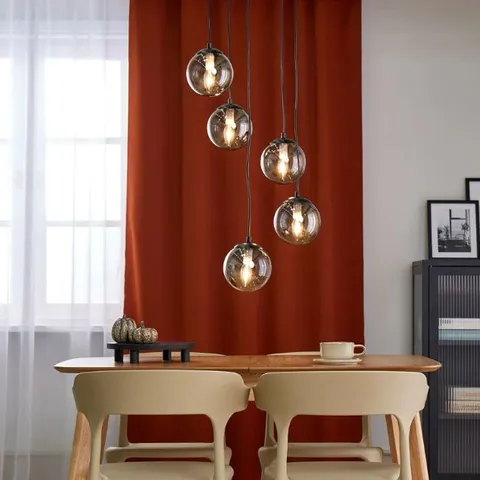 BOXED NOEL 5-LIGHT CLUSTER PENDANT (1 BOX)