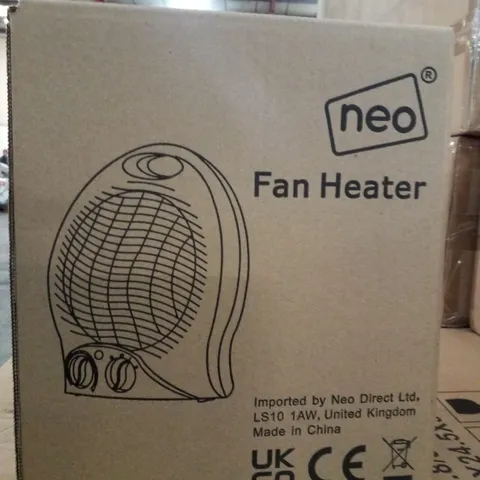 BOX TO INCLUDE 8 NEO FAN HEATERS