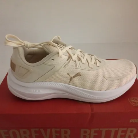 PUMA SKYROCKET LITE 2 UK 6 ALPINE SNOW PUMA GOLD BOXED