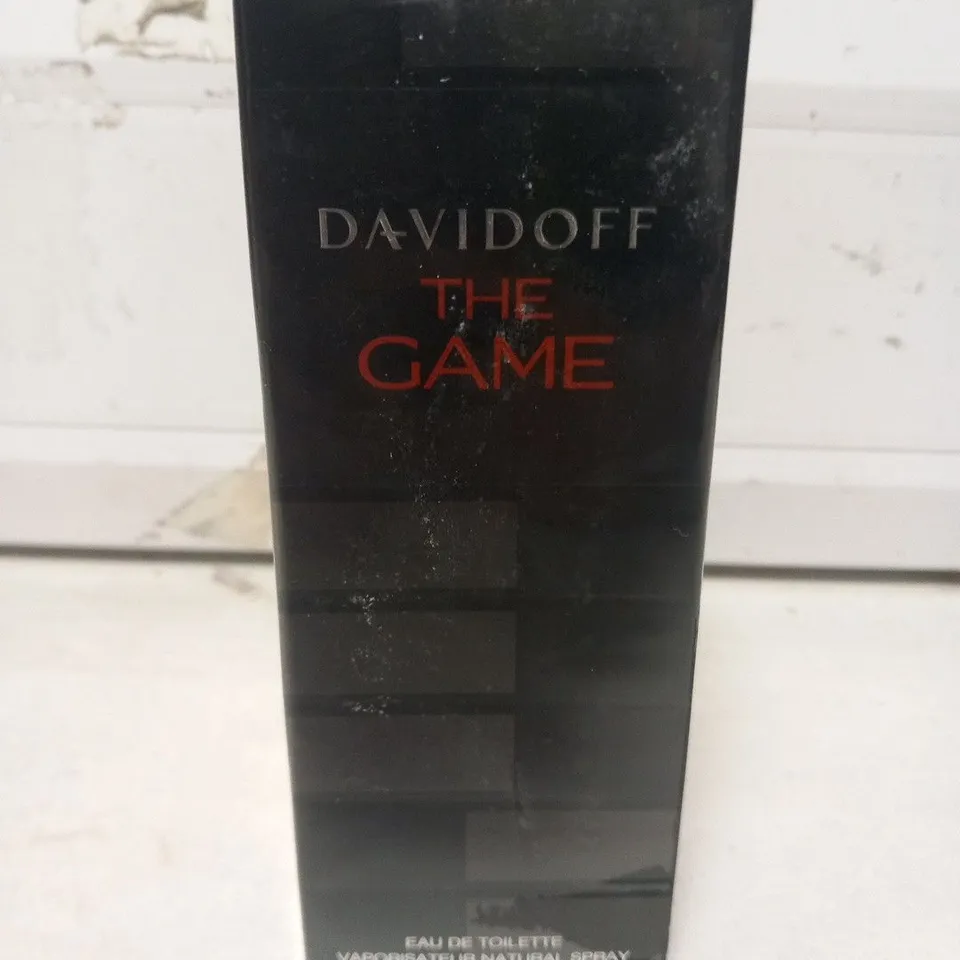 BOXED AND SEALED DAVIDOFF THE GAME EAU DE TOILETTE 100ML