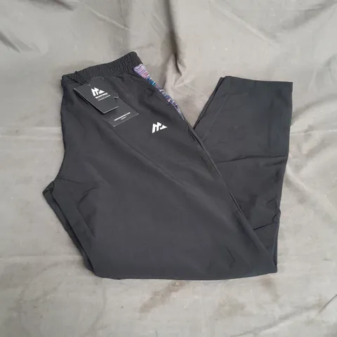 MONTIREX JUNIOR TRAIL PANEL RUNNING PANT IN BLACK/SPACE BLUE SIZE XL/B