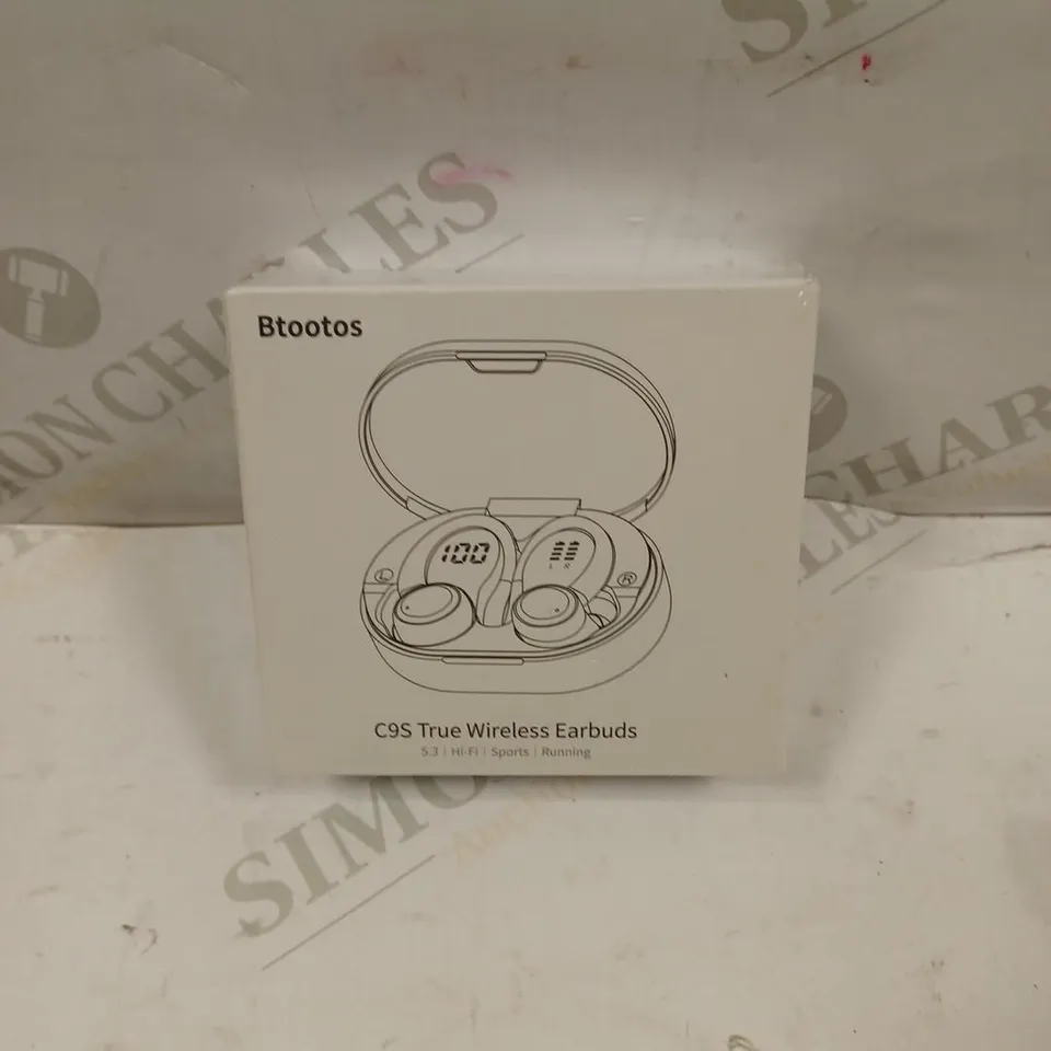 SEALED BTOOTOS C9S TRUE WIRELESS EAR PHONES & CHARGING CASE 