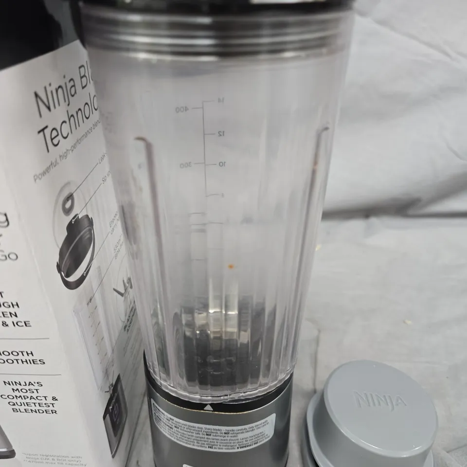 NINJA BLAST PORTABLE BLENDER 530ML – BOXED NOT TESTED 