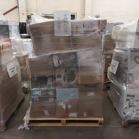 PALLET OF APPROXIMATELY 28 UNPROCESSED RAW RETURN HOUSEHOLD AND ELECTRICAL GOODS TO INCLUDE;