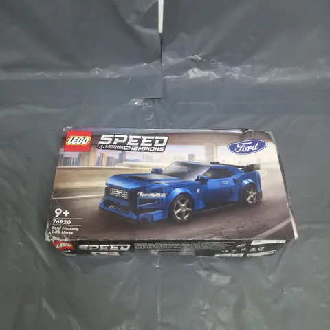 LEGO SPEED CHAMPIONS FORD MUSTANG DARK HORSE SPORTS CAR 