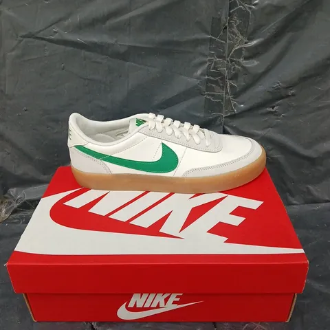 BOXED PAIR OF NIKE KILLSHOT 2 LEATHER GREEN UK 5.5