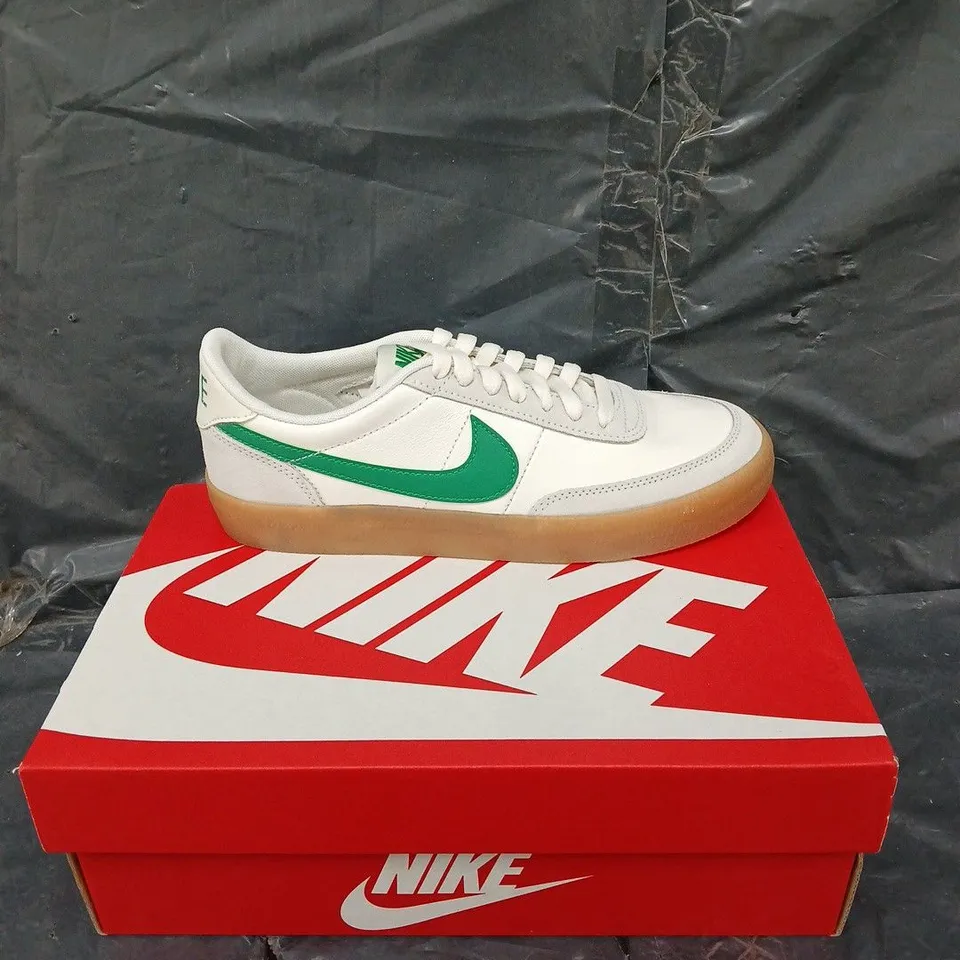 BOXED PAIR OF NIKE KILLSHOT 2 LEATHER GREEN UK 5.5