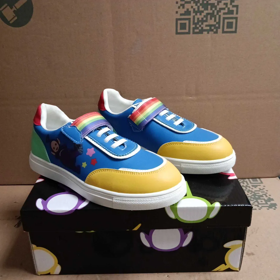 KOI KIDZ TELETUBBYLAND TRAINERS MULTI COLOURED SIZE 2