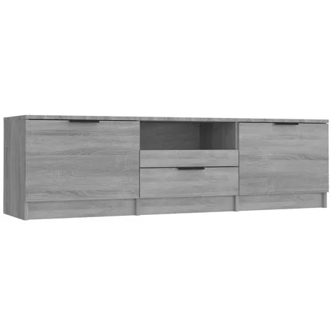 BOXED JEEVA TV CABINET 140 X 35 X 40cm ENGINEERED WOOD (1 BOX)