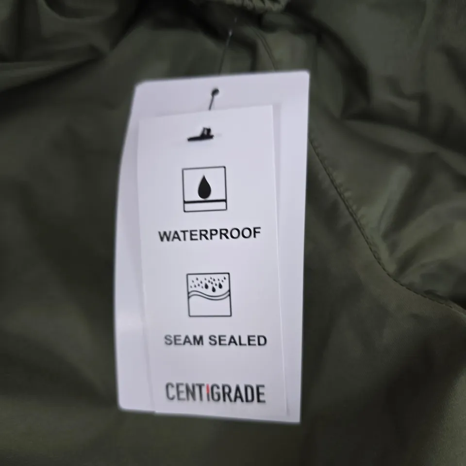 CENTIGRADE WATERPROOF TROUSERS KHAKI – UK XS