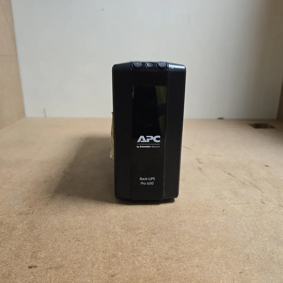 APC BY SCHNEIDER ELECTRIC BACK UPS PRO 650