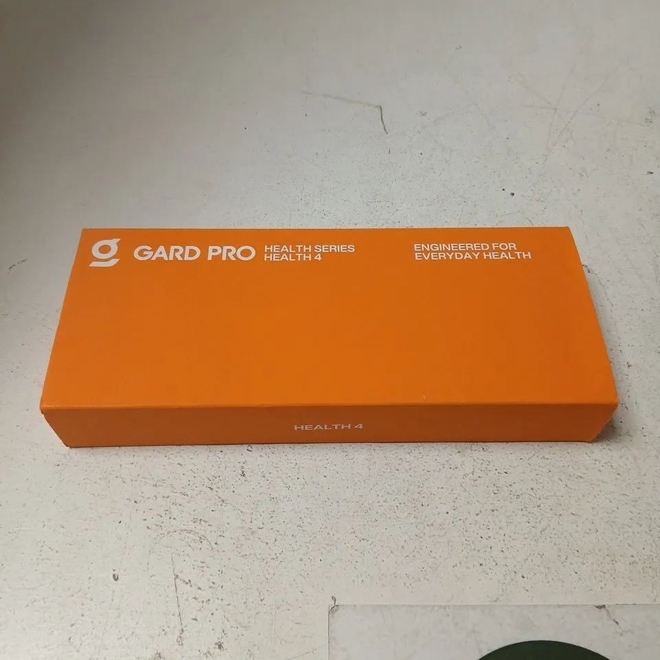 GARD PRO HEALTH SERIES HEALTH 4 DEVICE WITH WHITE STRAP – BOXED