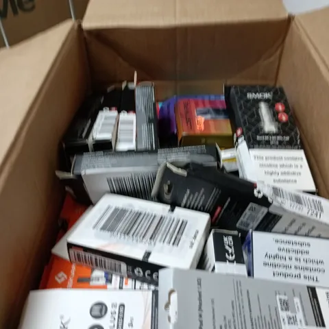 BOX OF APPROXIMATELY 30 ASSORTED ECIGS INCLUDING SMOK AND LOST VAPE