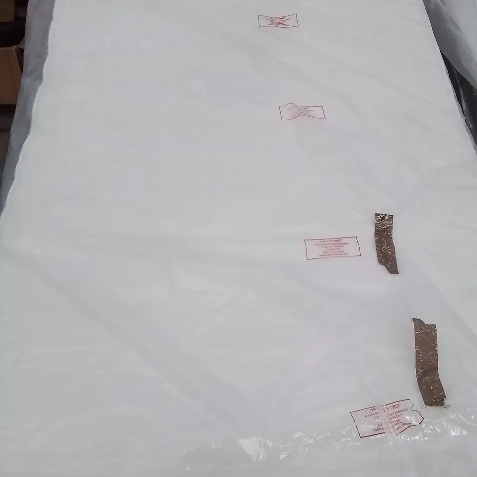 QUALITY BAGGED 4'6" DOUBLE MEMORY FOAM OPEN COIL MATTRESS