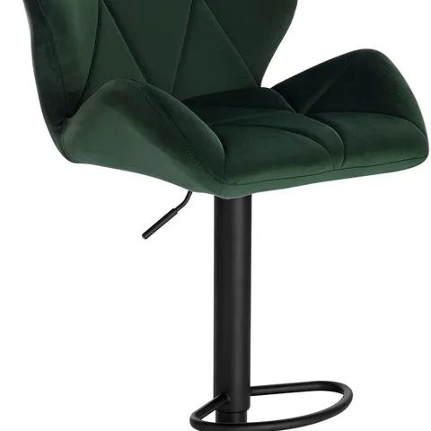 BOXED WOLTU BAR STOOLS (SET OF 2) - DARK GREEN (1 BOX)