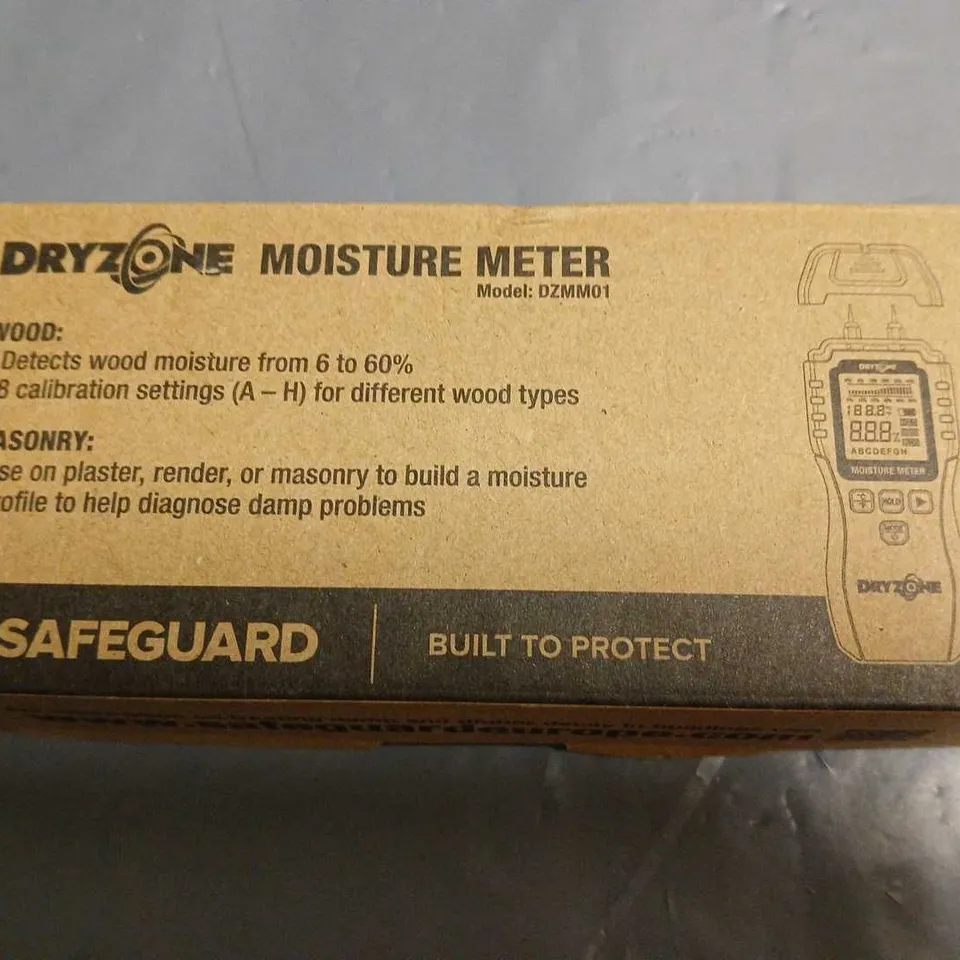 BOXED DRYZONE MOISTURE METER - DZMM01