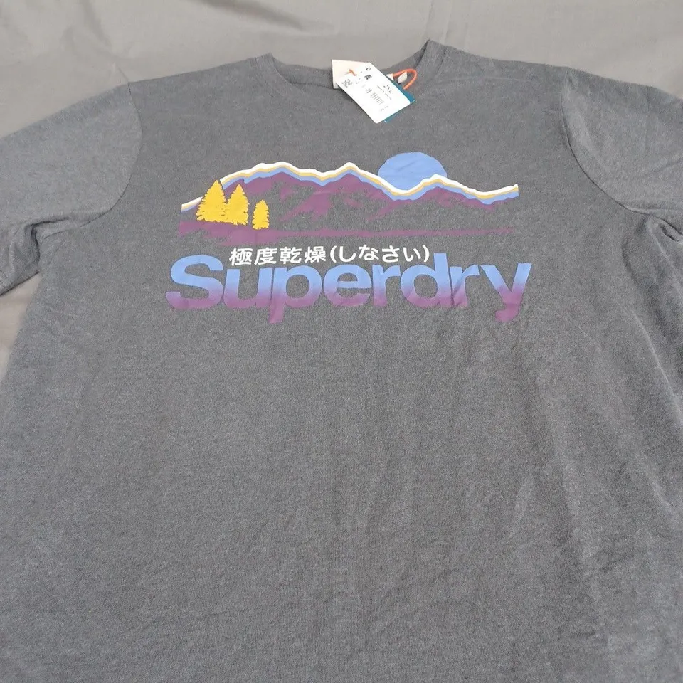 SUPERDRY GREAT OUTDOOR GRAPHIC T-SHIRT SIZE 2XL