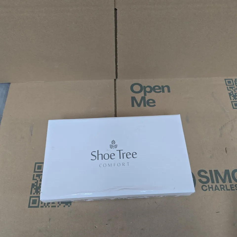 SHOE TREE COMFORT BARBARA BLACK PATENT SHOES – UK 4 (WOMEN)