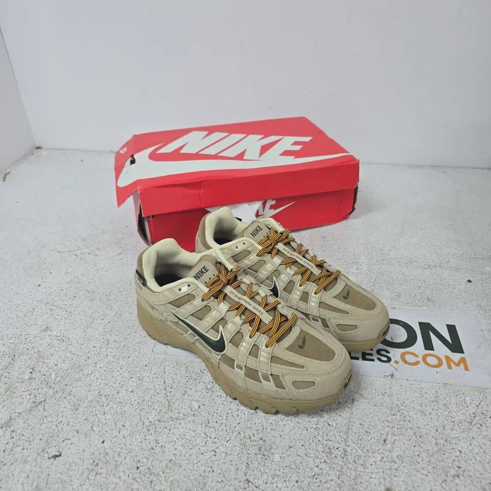 NIKE P-6000 PRM SNEAKERS – BEIGE/TAN, UK 7.5